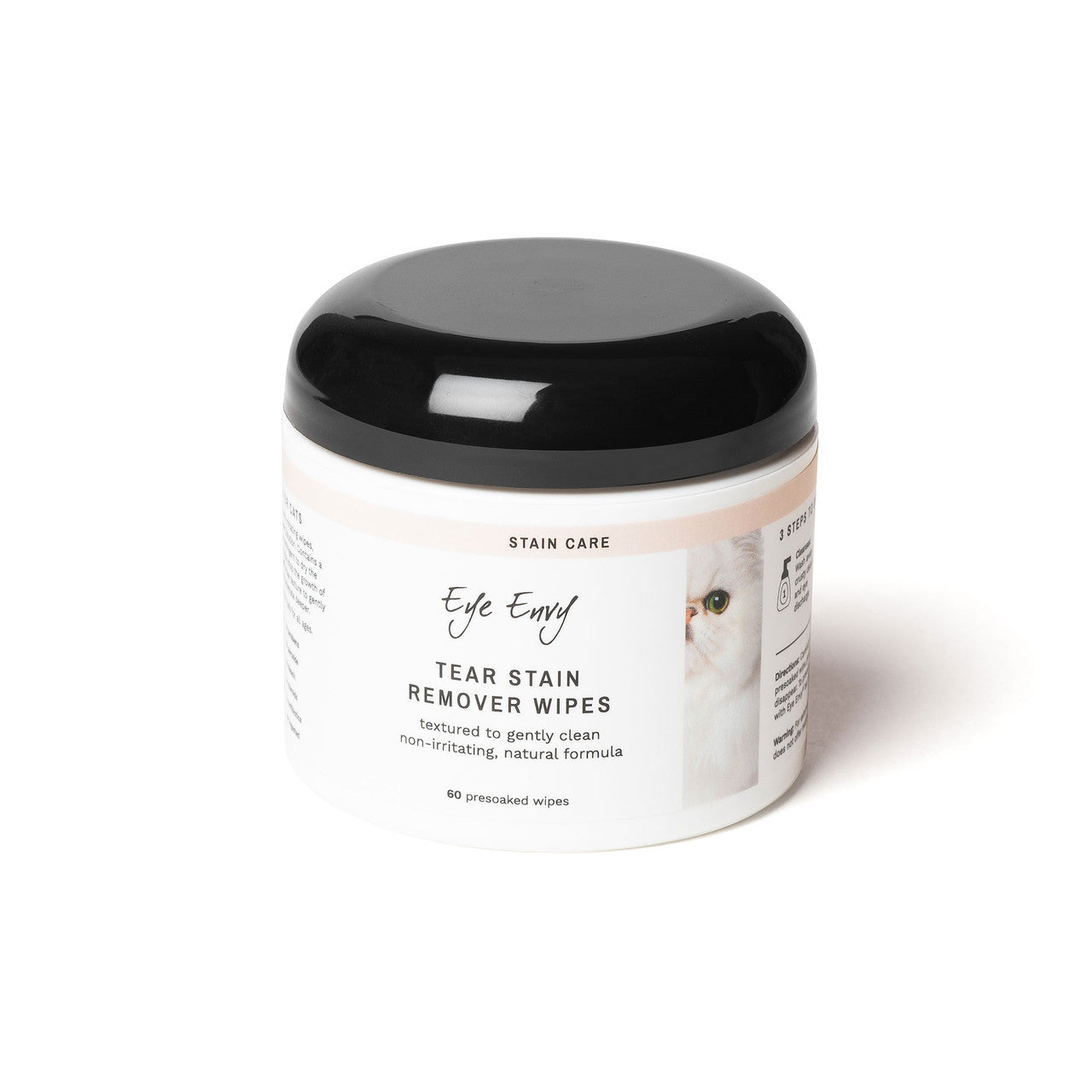 Eye Envy Tear Stain Remover Wipes, Eye Envy Tränenfleckentferner Tücher, Hund, Katze, Welpen