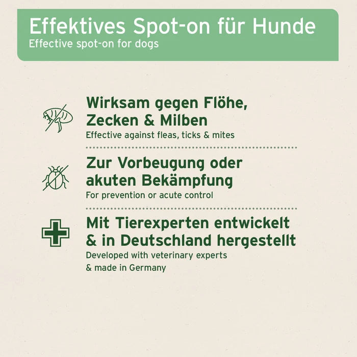 AniForte® Ectoprotex Spot On für Hunde Zecken, Flöhe & Milben