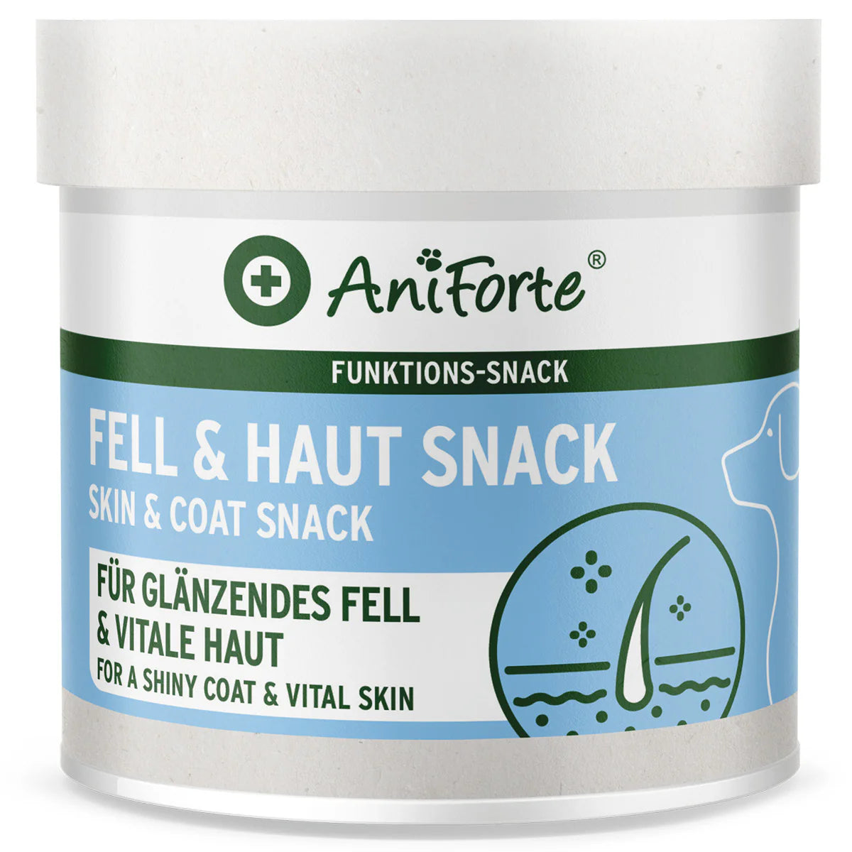 AniForte Fell & Haut Snack für Hunde mit Lamm & Omega 3