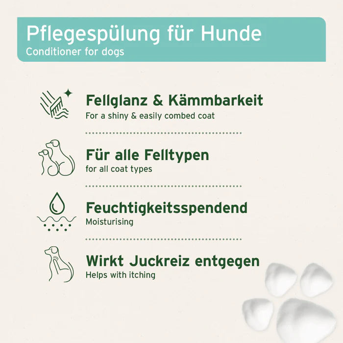 AniForte Fellharmonie  Conditioner Kokos - ohne Silikone und Farbstoffe für alle Rassen und Felltypen, 200ml