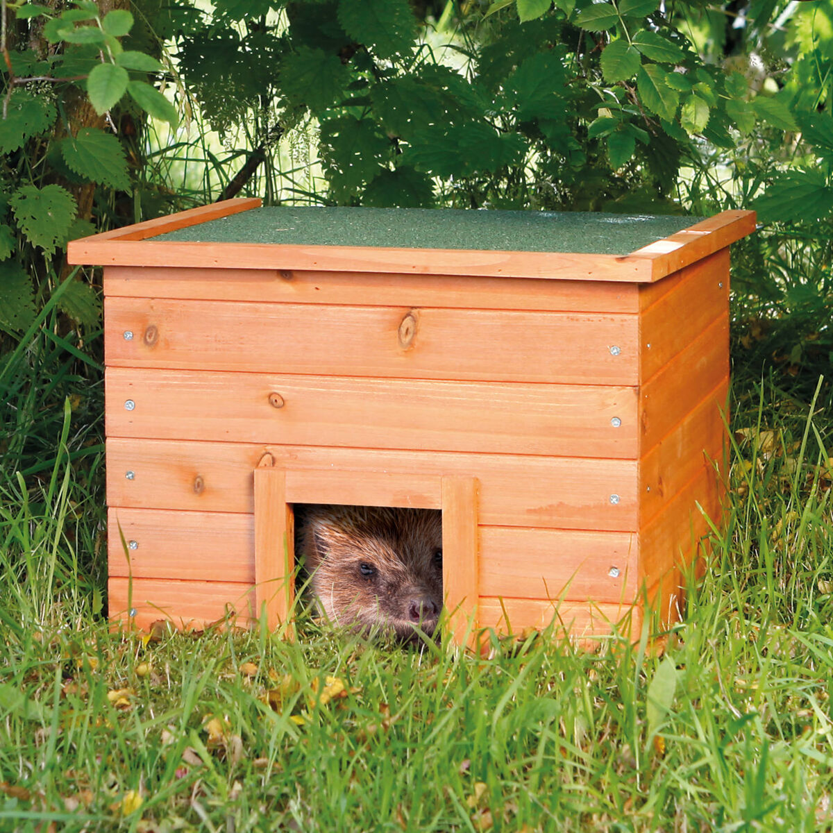 Igelhotel Trixie natura Wildtiere Zuhause für Igel Igelhaus Gartentiere