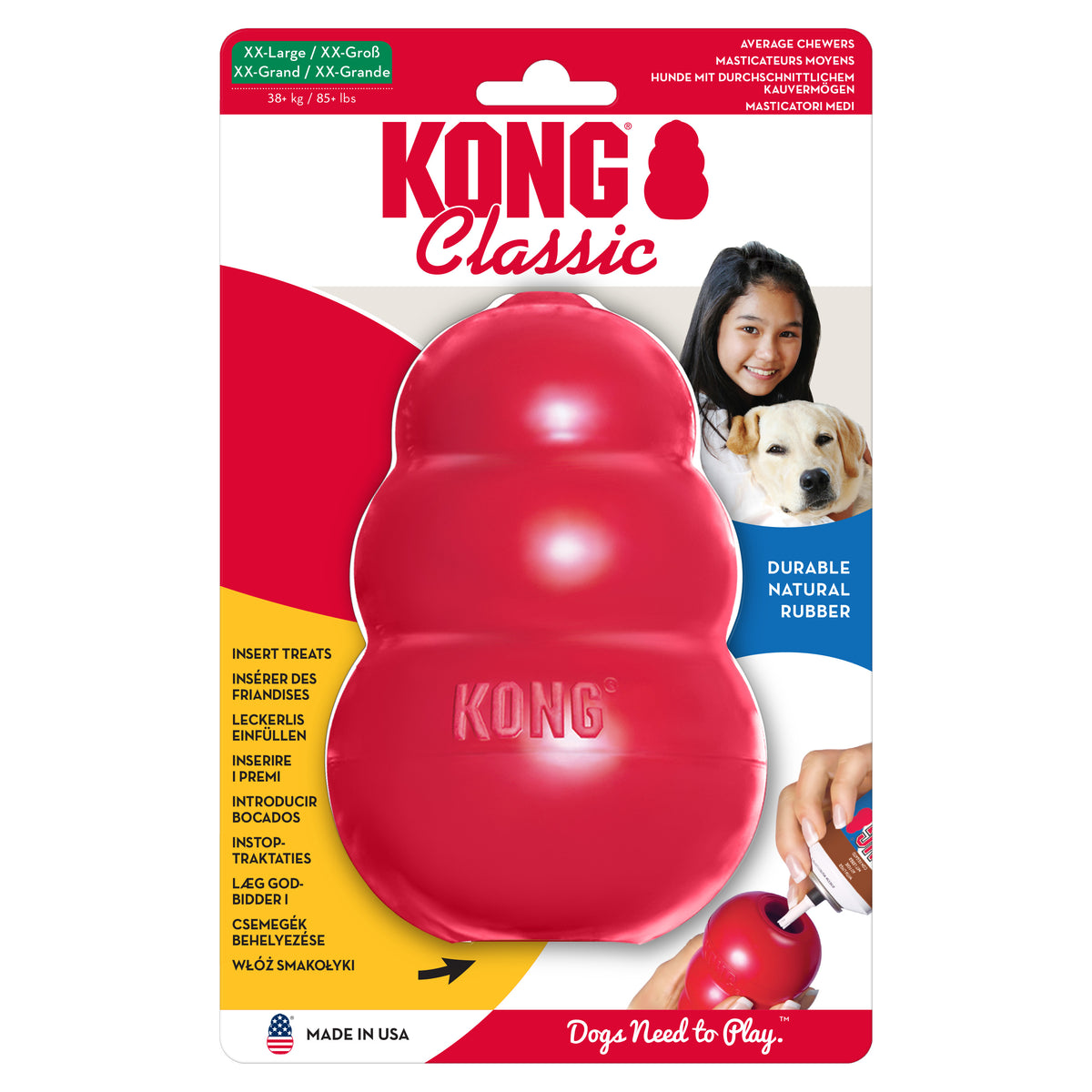 Coming soon - KONG Classic – Hundespielzeug aus Naturkautschuk