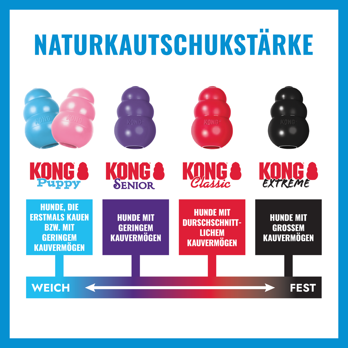 Coming Soon - KONG Puppy – Welpenspielzeug aus Naturkautschuk
