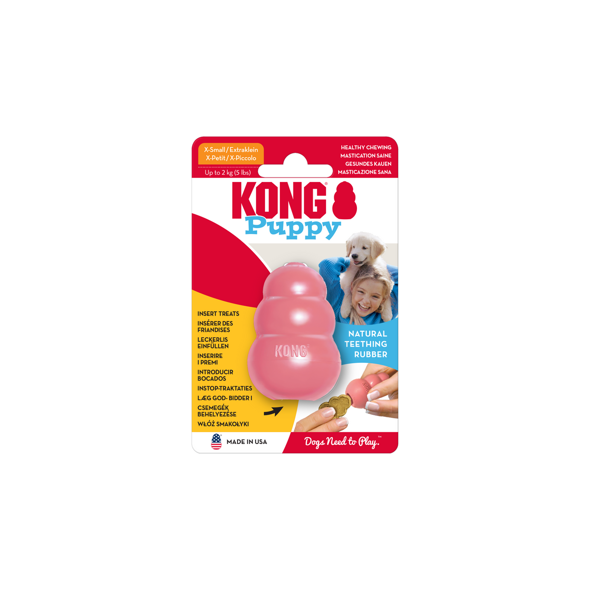 Coming Soon - KONG Puppy – Welpenspielzeug aus Naturkautschuk