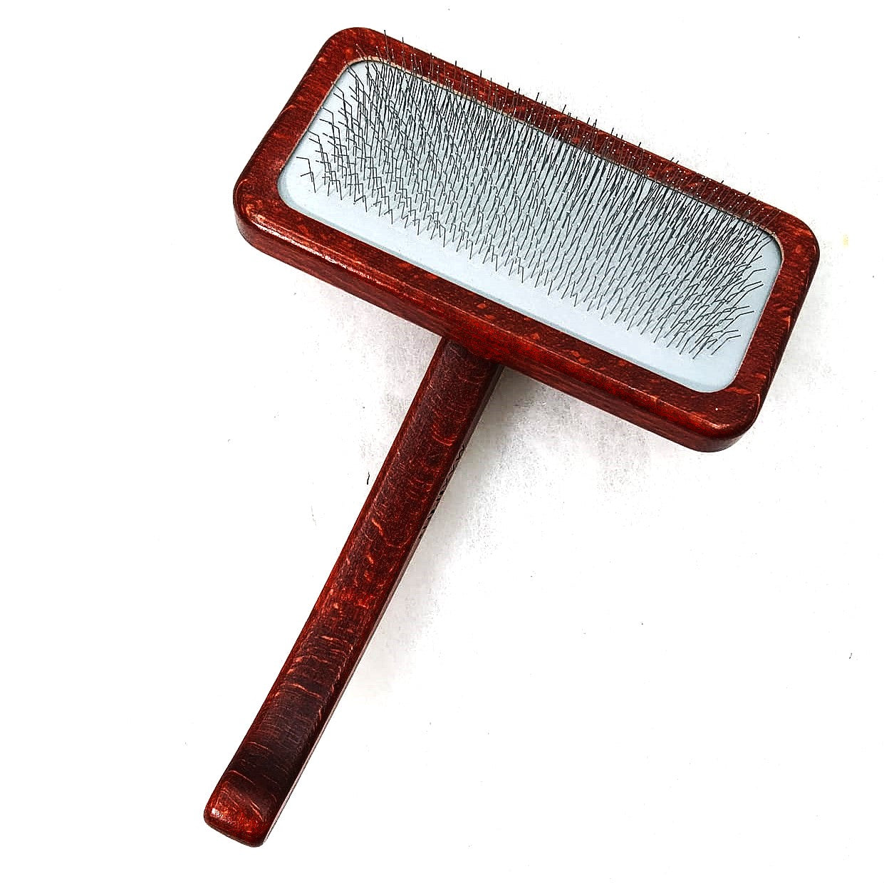 Keller Maxipin Zupfbürste mit weichem Gummikissen für Hunde & Katzen