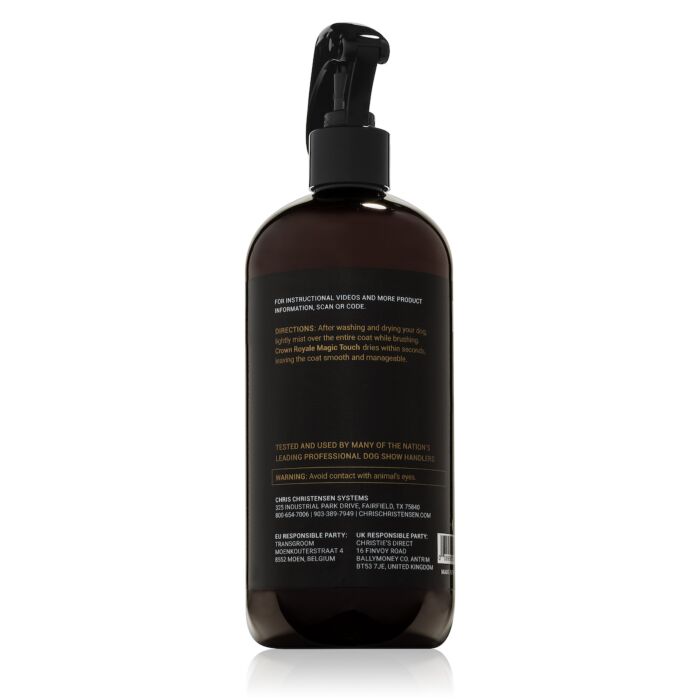 Crown Royale Magic Touch No.1 Grooming Spray Konzentrat, Ready-To-Use Grooming Spray 473 ml
