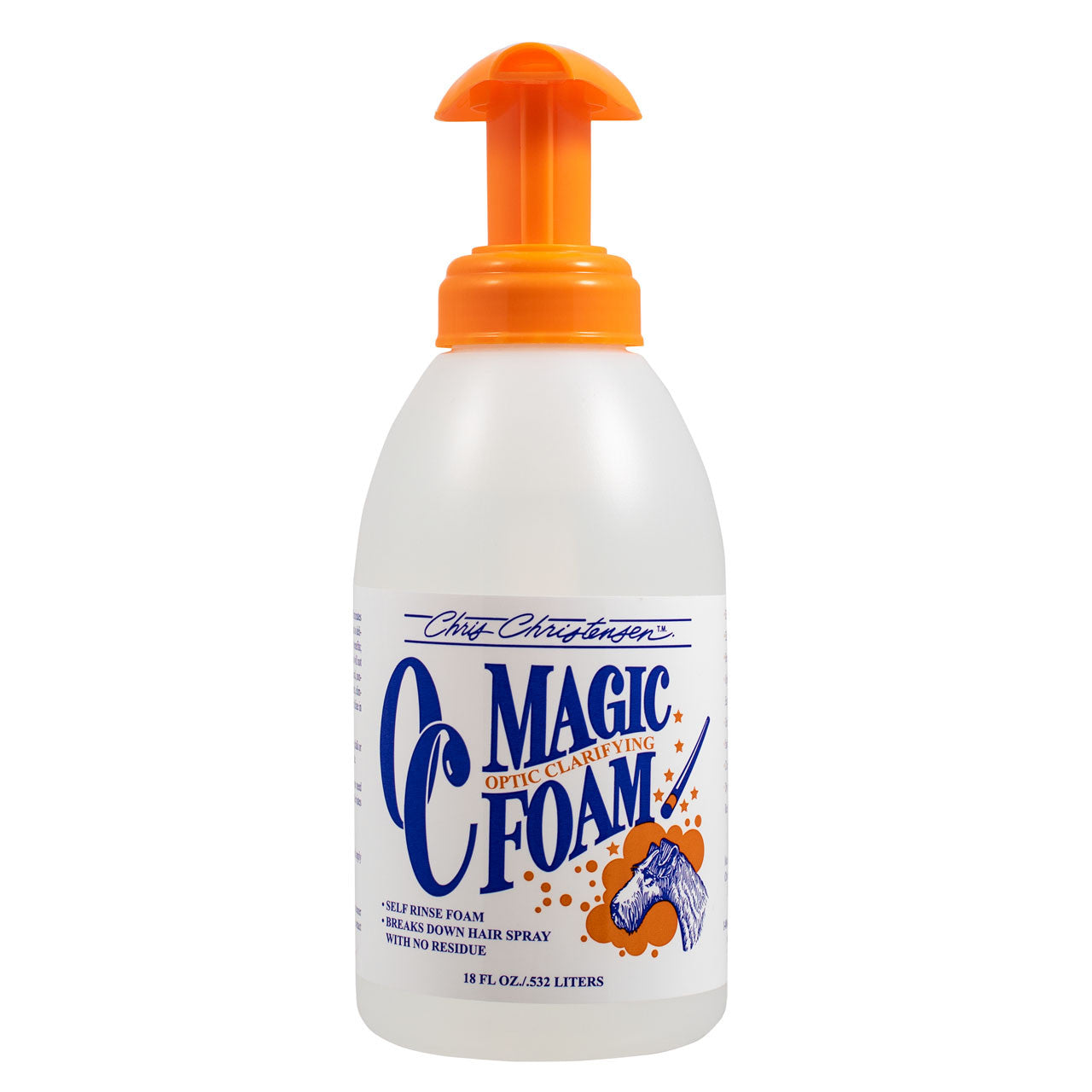 Chris Christensen OC Magic Foam Trocken-Shampoo-Schaum, optischer Aufheller, Cleaner, 532ml