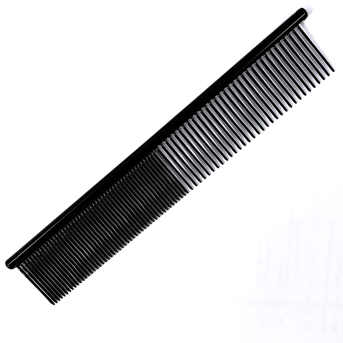 HPP Kombinationskamm P10B Medium/Fein Antihaft-Beschichtung konisch zulaufende Pins, Hundekamm, Katzenkamm