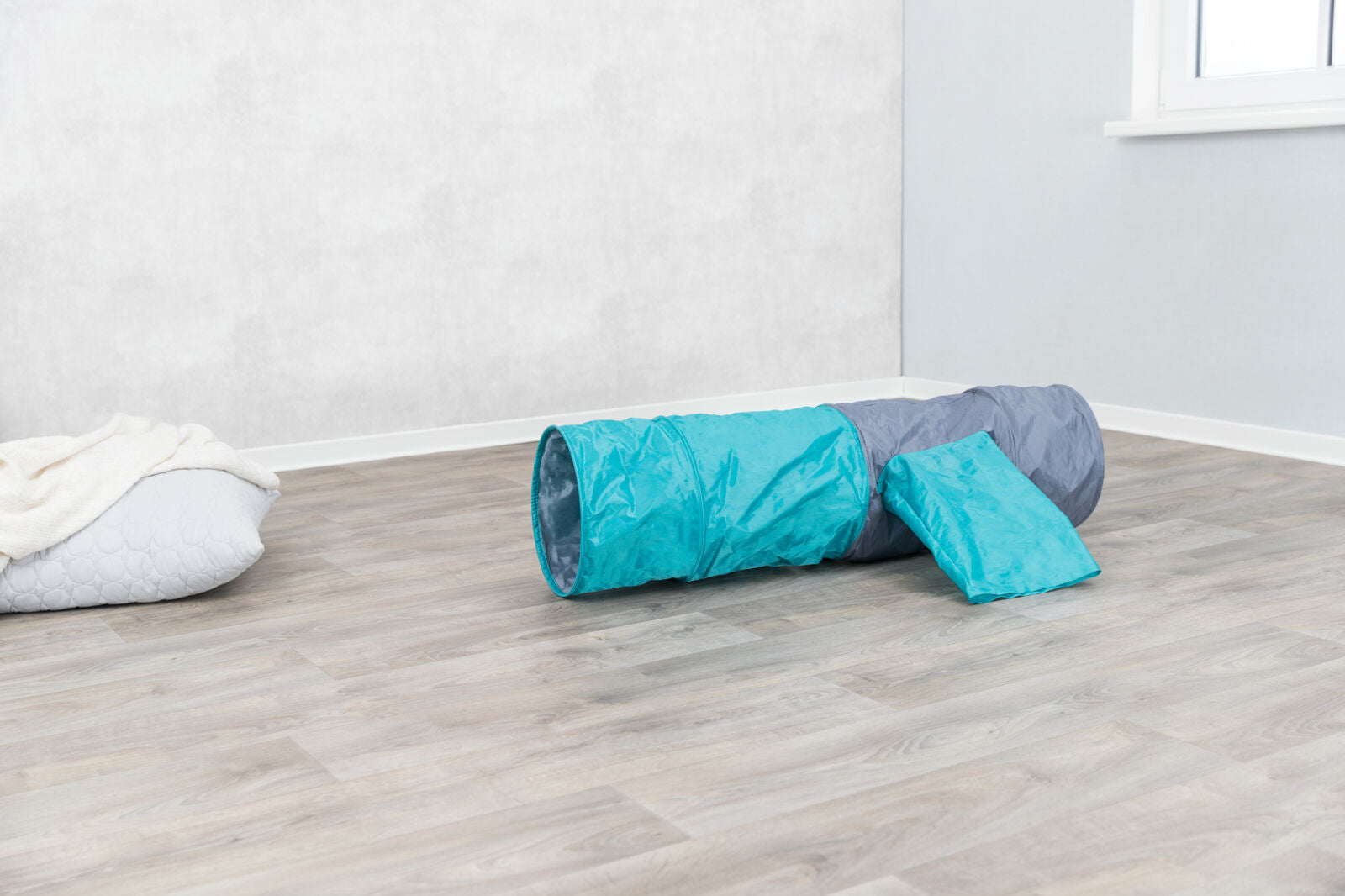 Trixie Spieltunnel 4 Eingänge, robustes Polyester – ideal für Katzen jeden Alters