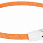 Trixie Flash Leuchtring Hundehalsband USB-Anschluss Leuchtendes Halsband Hund