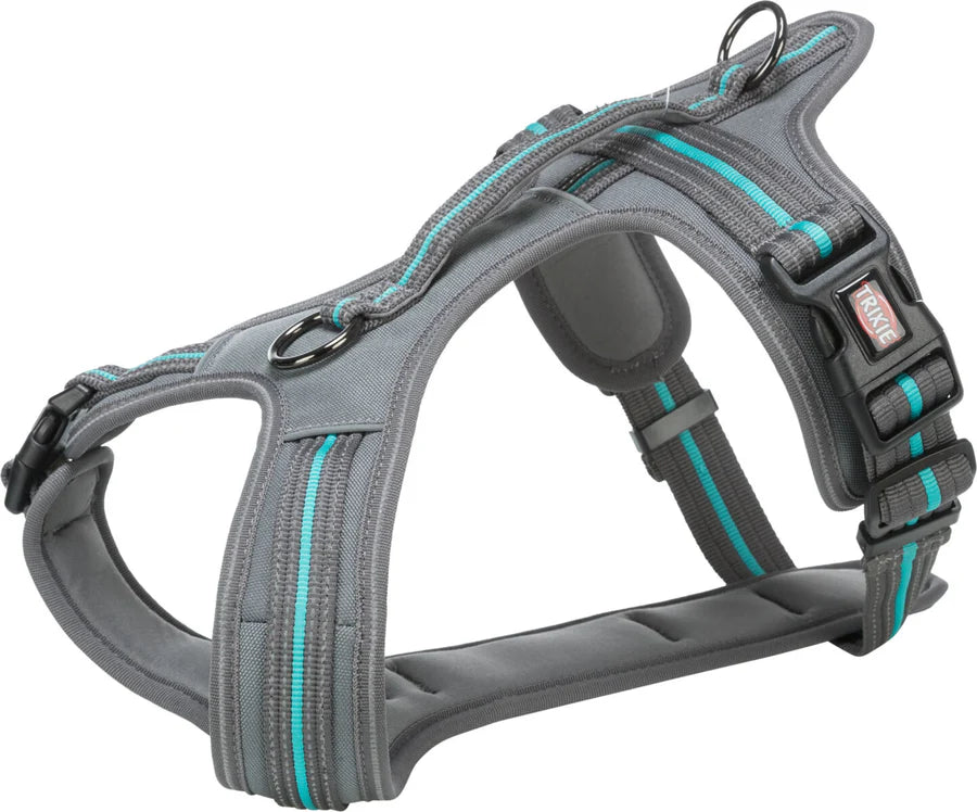 TRIXIE Fusion Touren-Geschirr – Gurtband, Neopren, verstellbar