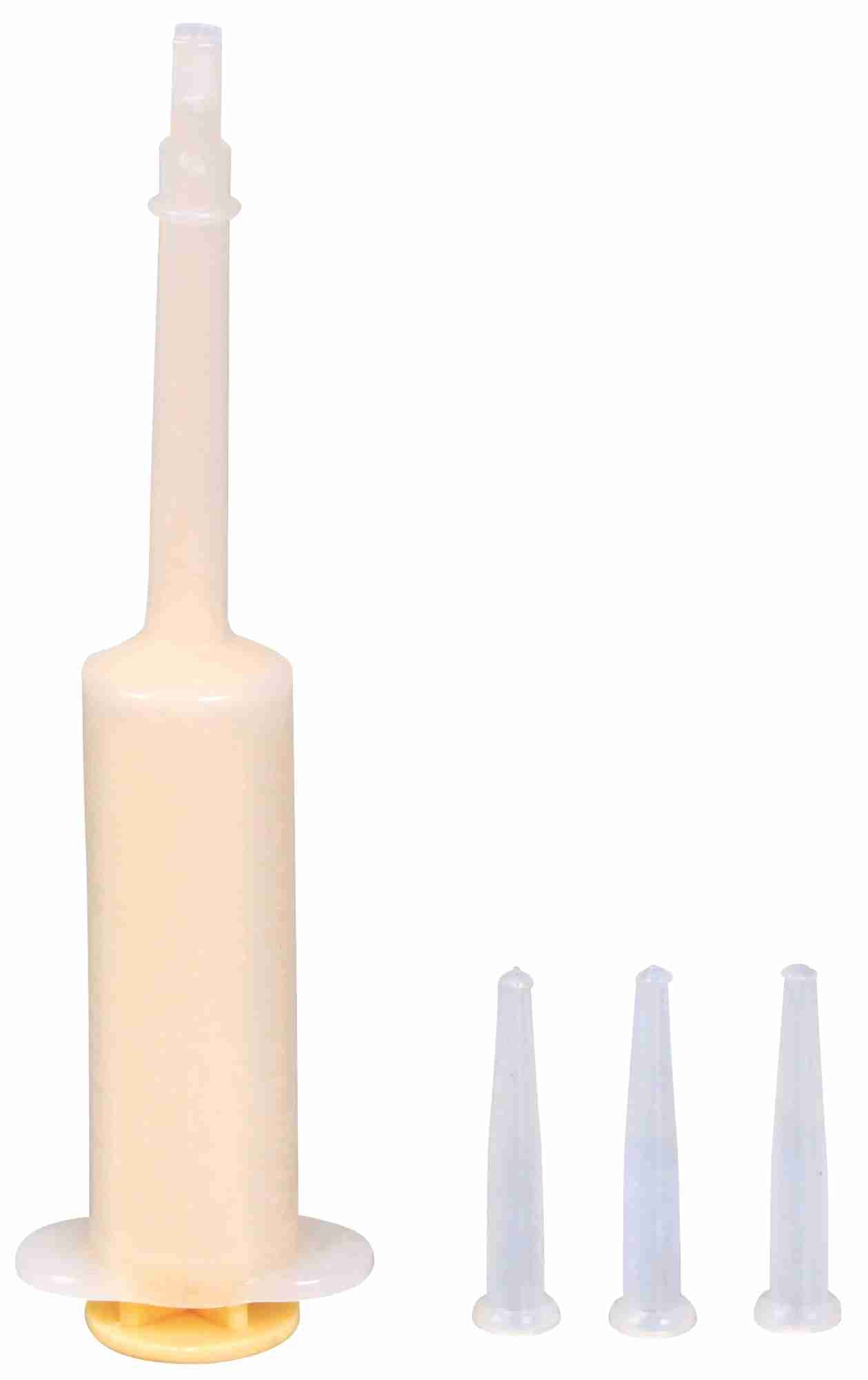 Trixie Säugehilfe zum Füttern von kleinen und schwachen Kitten, Welpen, Kleinsäugern mit drei Silikonsaugern