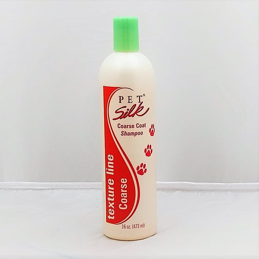Pet Silk Coarse Coat Shampoo, Shampoo für raues/grobes Hundefell, Katzenfell, 473ml