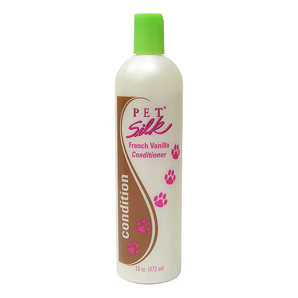 Pet Silk French Vanilla Shampoo Conditioner zarter beruhigender Vanilleduft