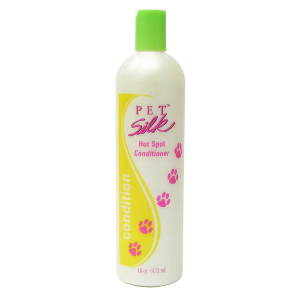 Pet Silk Hot Spot Conditioner 473ml, Tiere mit zu Irritationen neigender Haut, Hundepflege Katzenpflege