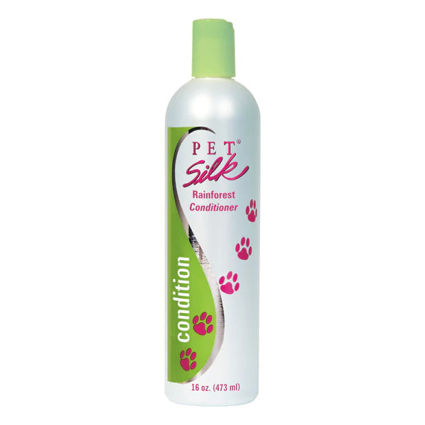 Pet Silk Rainforest Shampoo, Rainforest Conditioner Hund Katze 473ml