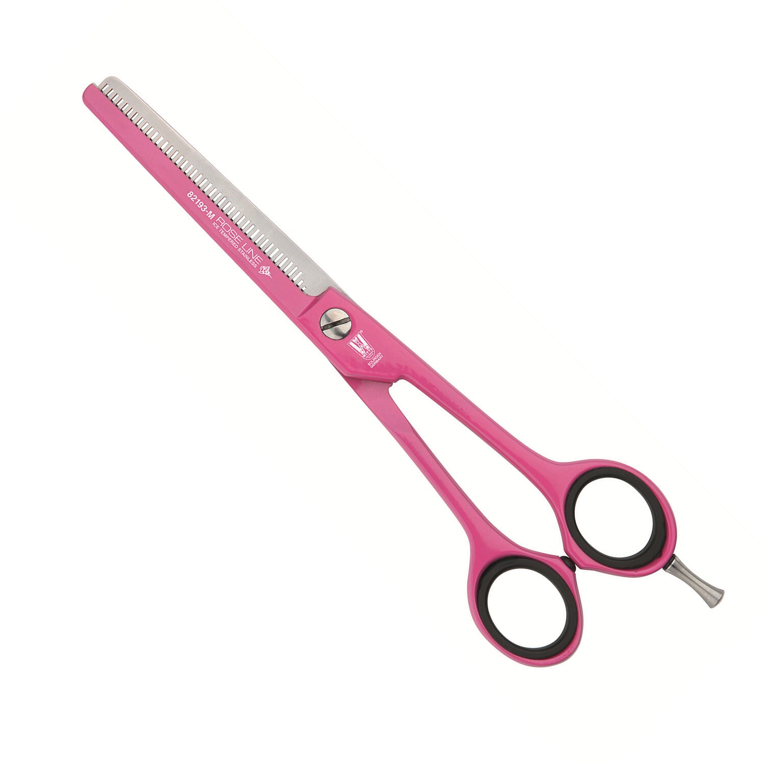 Rose Line 82193 Effilierschere 6,5" – 46 Zähne, Satin, Magenta oder Purple