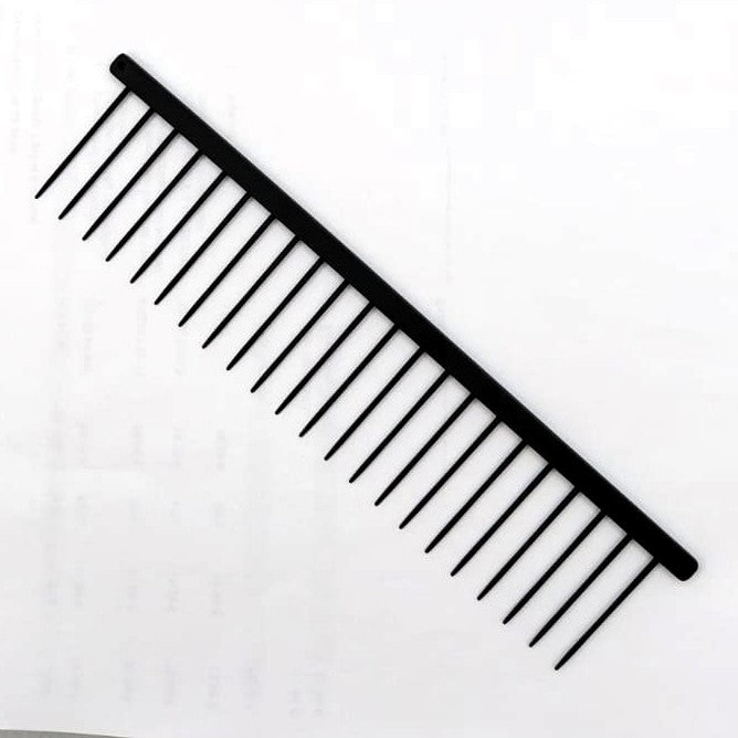 HPP Pudelkamm 18 cm – Detailansicht der groben Zinken