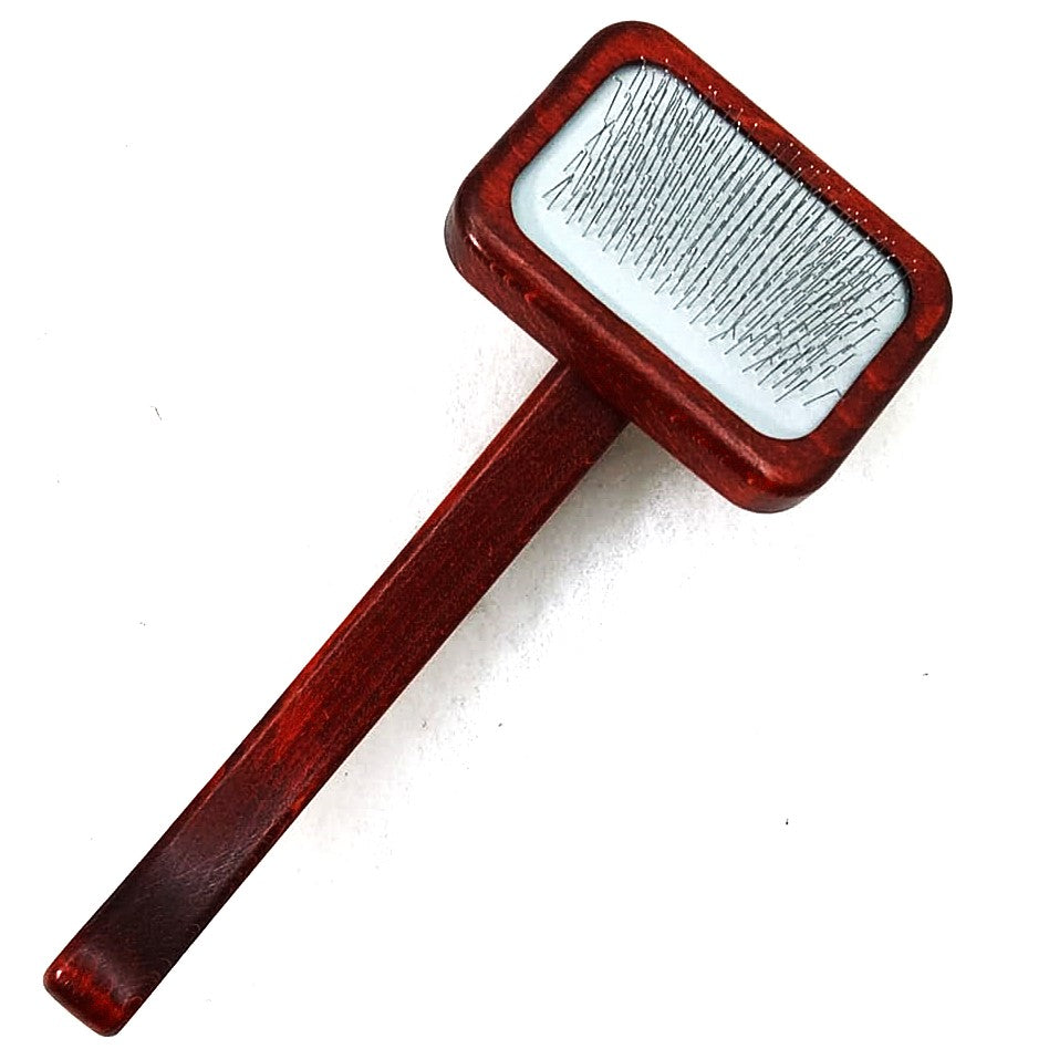 Keller Maxipin Zupfbürste mit weichem Gummikissen für Hunde & Katzen