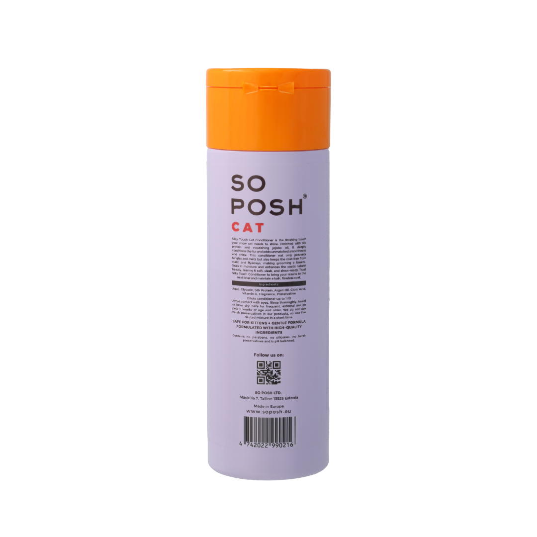 So Posh Silky Touch Cat Conditioner – Feuchtigkeitsspendend für seidiges Katzenfell