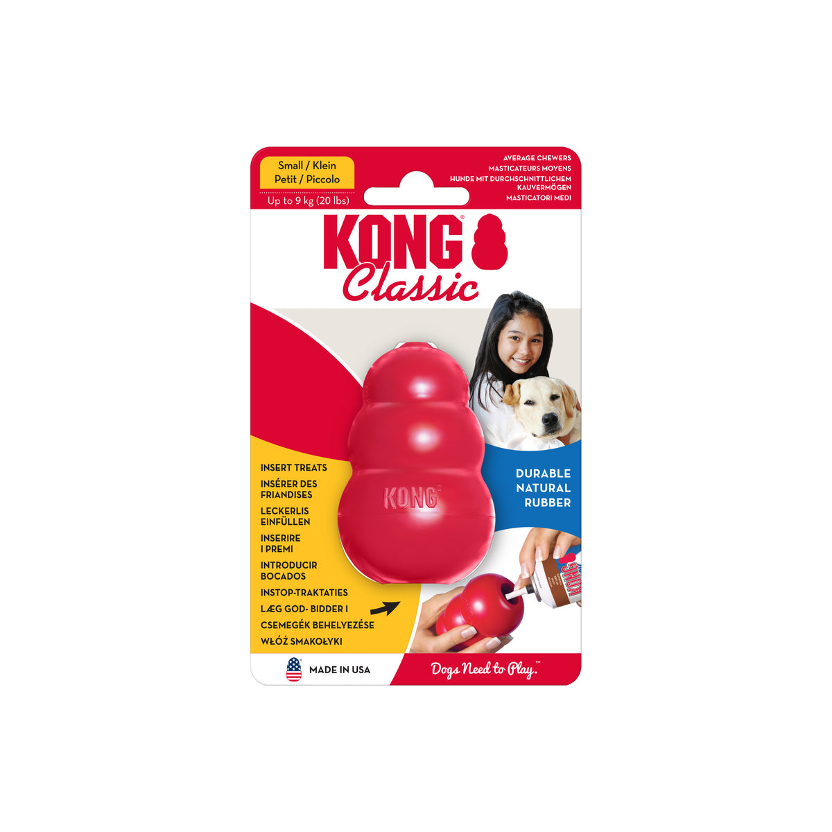 Coming soon - KONG Classic – Hundespielzeug aus Naturkautschuk