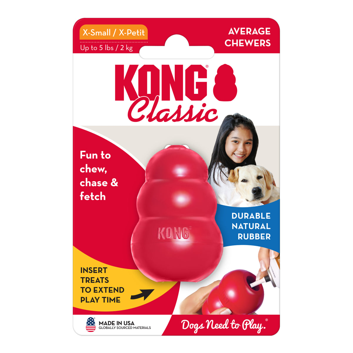 Coming soon - KONG Classic – Hundespielzeug aus Naturkautschuk