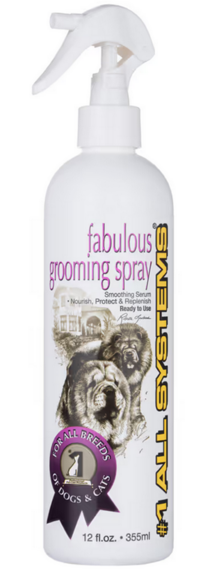 #1 All Systems Fabulous Grooming Spray – Kämmhilfe gegen Verfilzungen, 355 ml