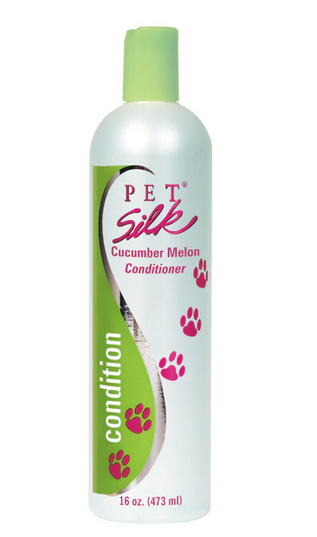 Pet Silk Cucumber Melon Conditioner zur Fellstärkung Hund Katze 473ml