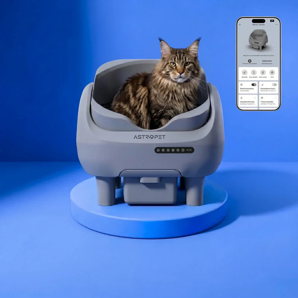 AstroPet Venus – Selbstreinigende Katzentoilette