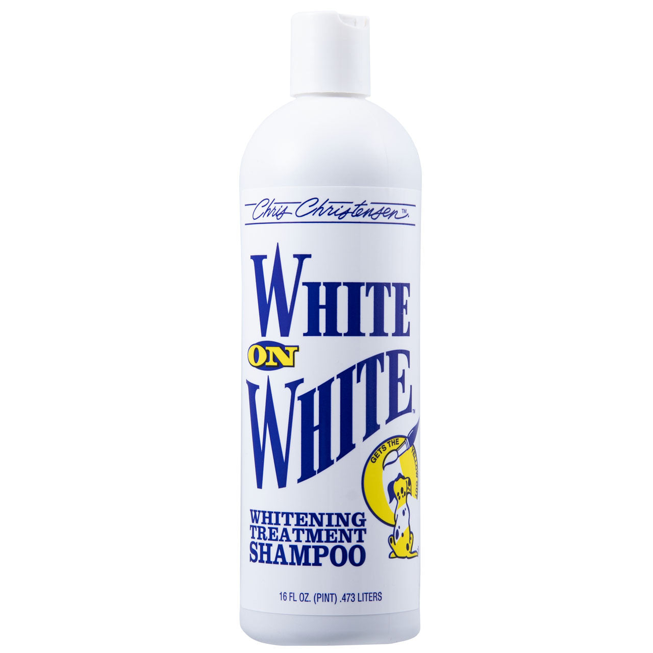 Chris Christensen White on White Shampoo, Farbintensivierendes Shampoo Hund und Katze, 473 ml