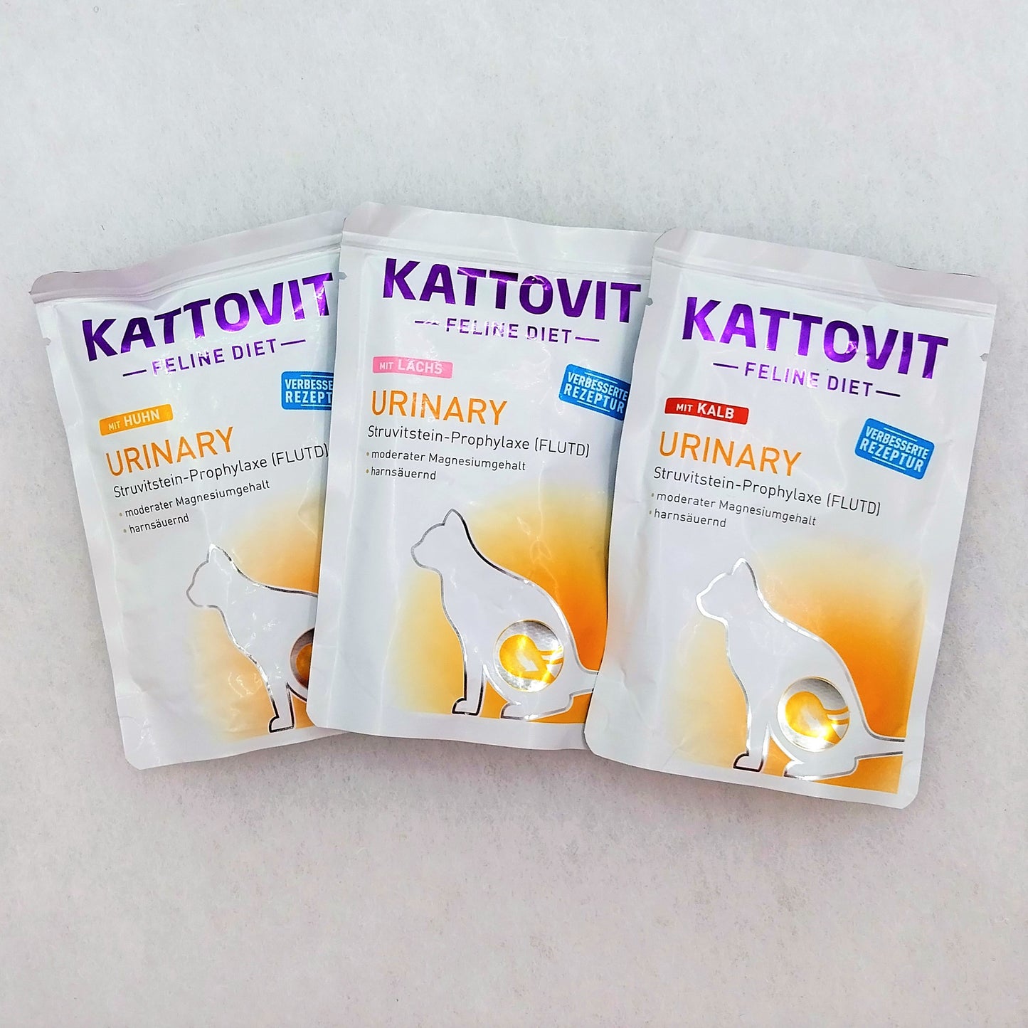 Kattovit Feline Diet - Struvitstein-Prophylaxe (FLUTD) Urinary, Frischebeutel, 85g