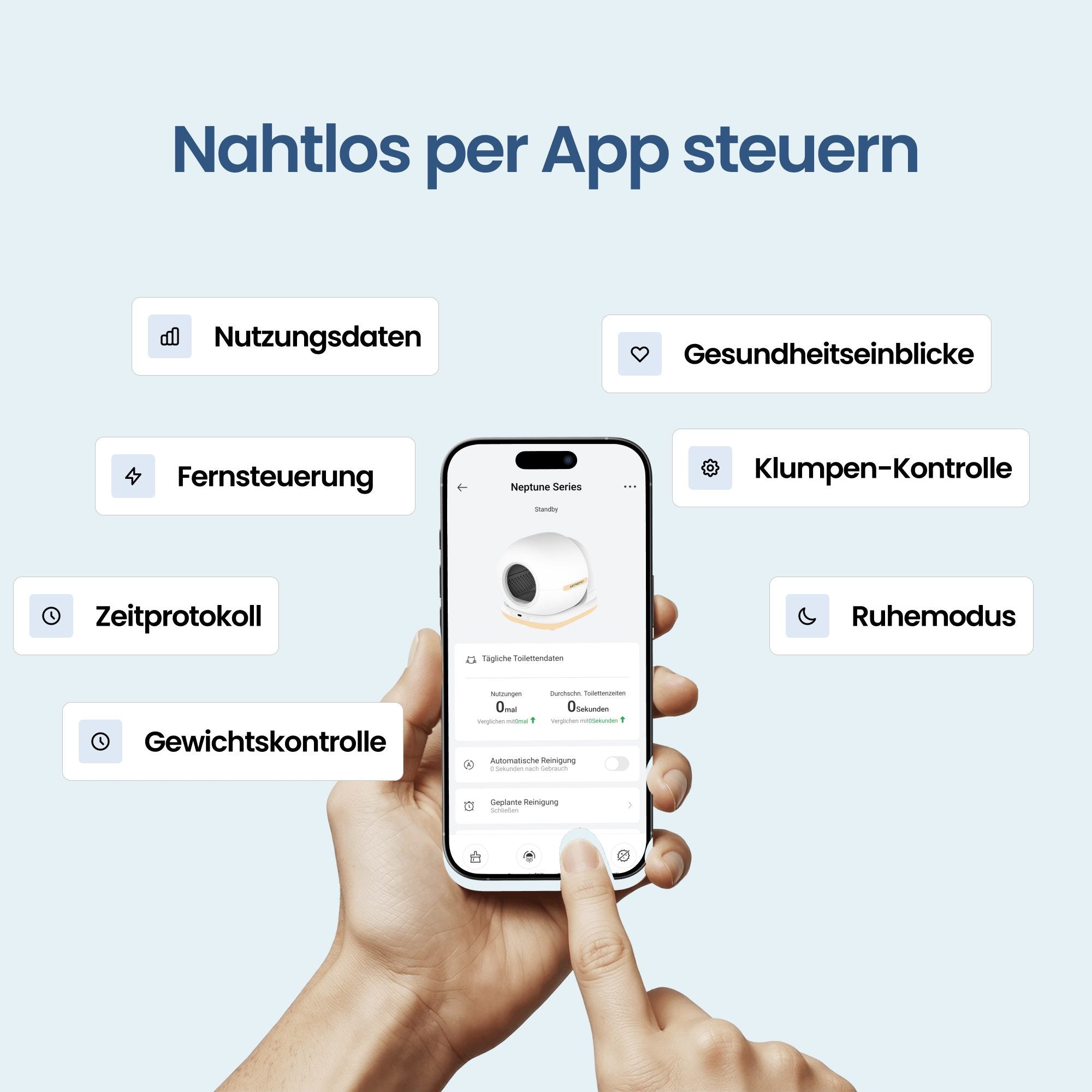 AstroPet Neptune – Abfallbehälter