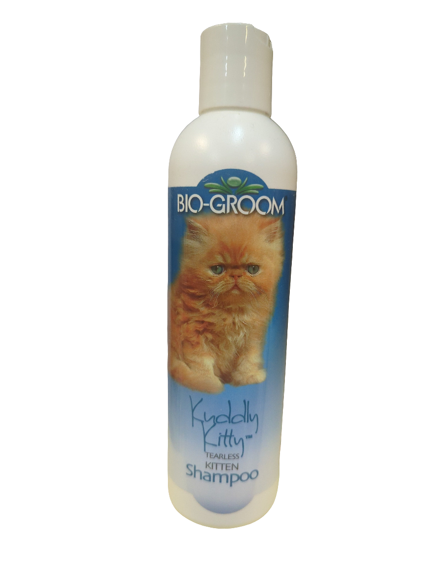 Bio Groom Kuddly Kitty 236 ml Tränenfreies Kitten-Shampoo mildes Shampoo Baby