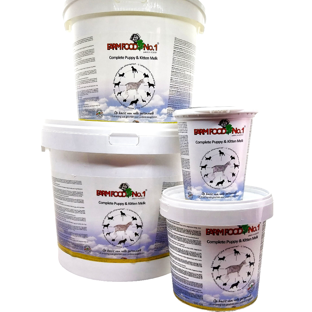 Farm Food No.1 Muttermilch-Ersatz Welpen Kitten Kleinsäuger auf Ziegenmilchbasis