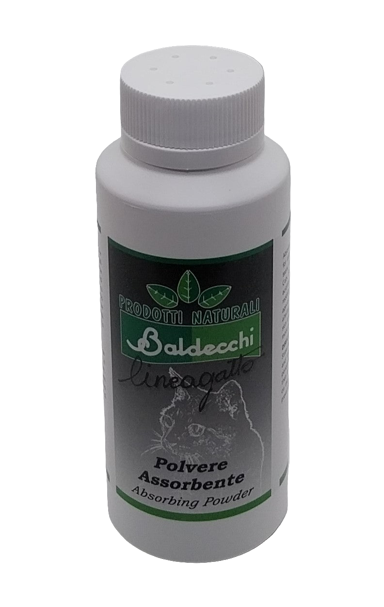 Baldecchi Absorbing Powder, Polvere Assorbente, Fellverfärbungen Hund und Katze, 90g