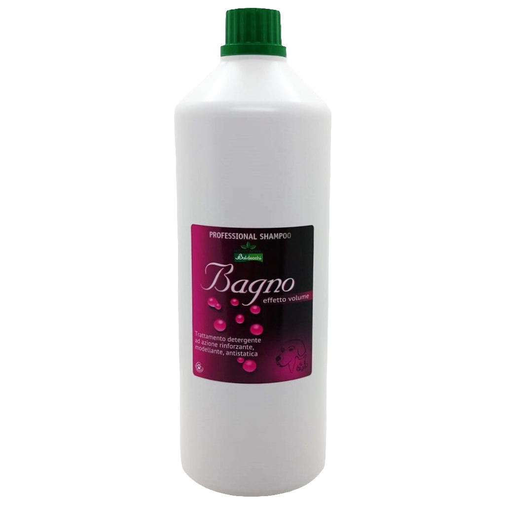Baldecchi Bagno Effetto Volume, Volumen-Effekt-Bad, Volumen Shampoo für Hunde und Katzen
