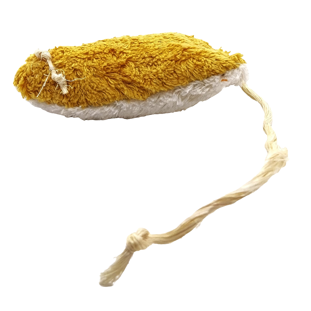 Katzenspielzeug Stinkiemäuse, Handarbeit mit Bio-Catnipfüllung, Katzenspielzeug, Cat Toy