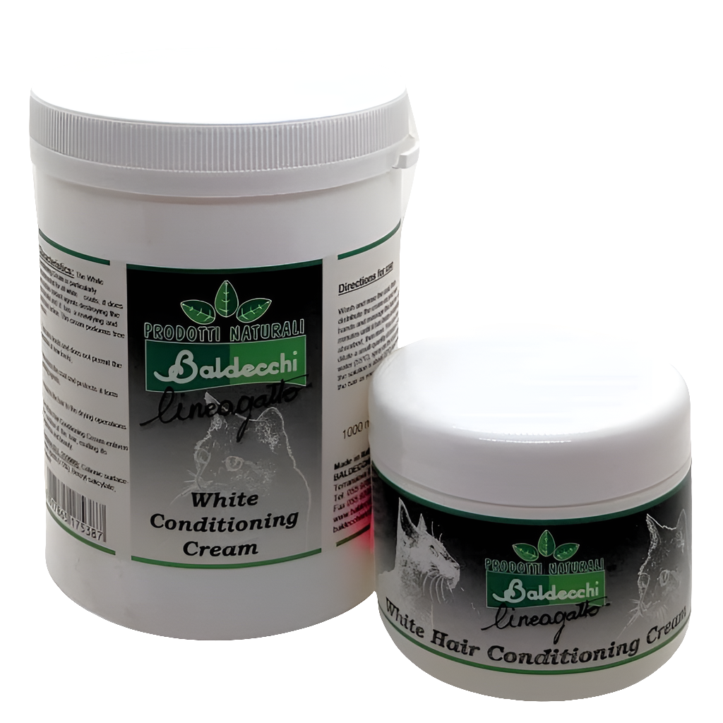 Baldecchi Crema Manti Bianchi G, White Conditioning Cream,  Conditioner Creme für weißes Fell