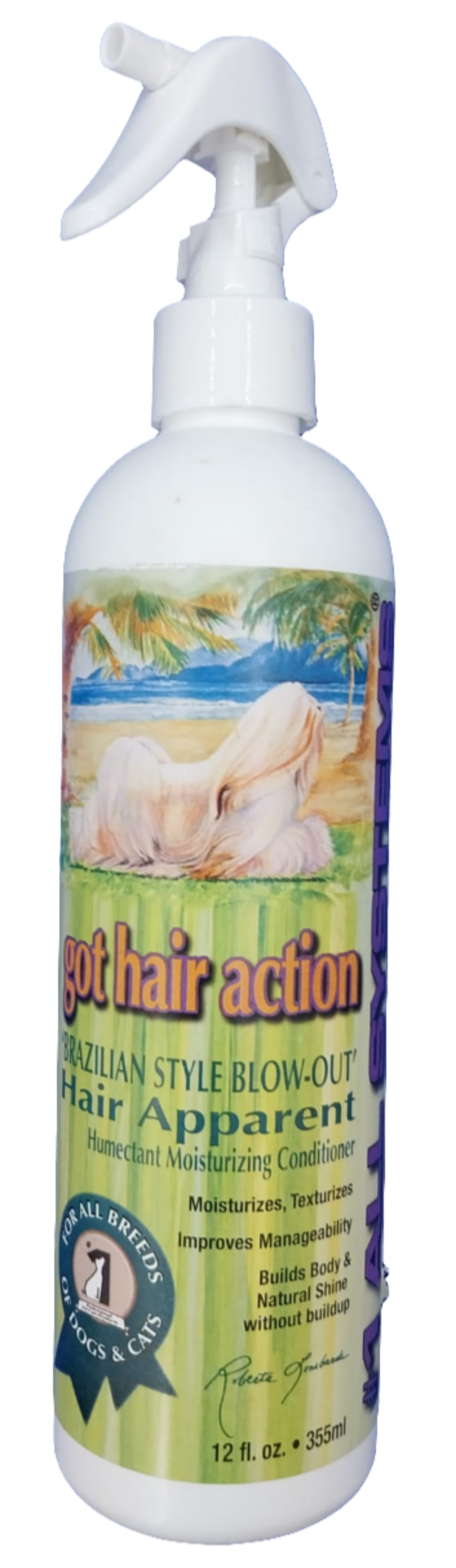 #1 All Systems got hair action Brazilian Style Blow-out Spray 355 ml Fellpflege