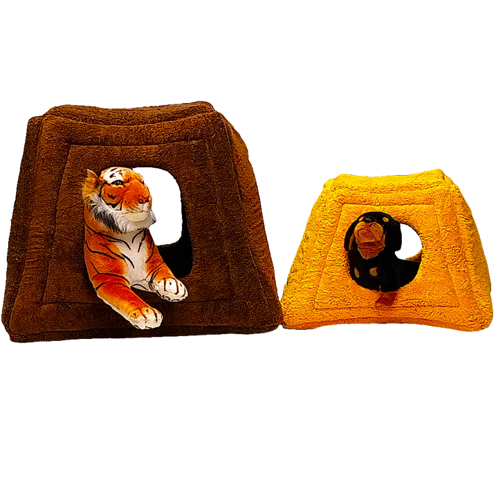 Welkas Kuschelhöhle - 3 Variationen - Schlafplatz und Versteck für Katzen und kleine bis mittelgroße Hunde