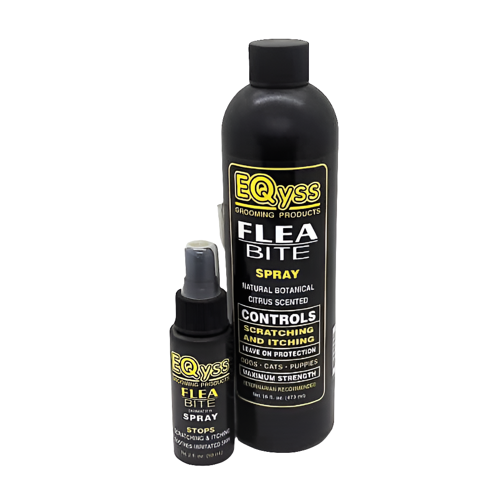 Eqyss Flea Bite Spray – Spray für Haustiere bei Flohbissallergie, Hautjucken