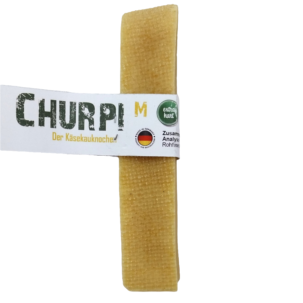 CHURPI - Der Käsekauknochen besonders für sensible Hunde mit Allergien und Unverträglichkeiten