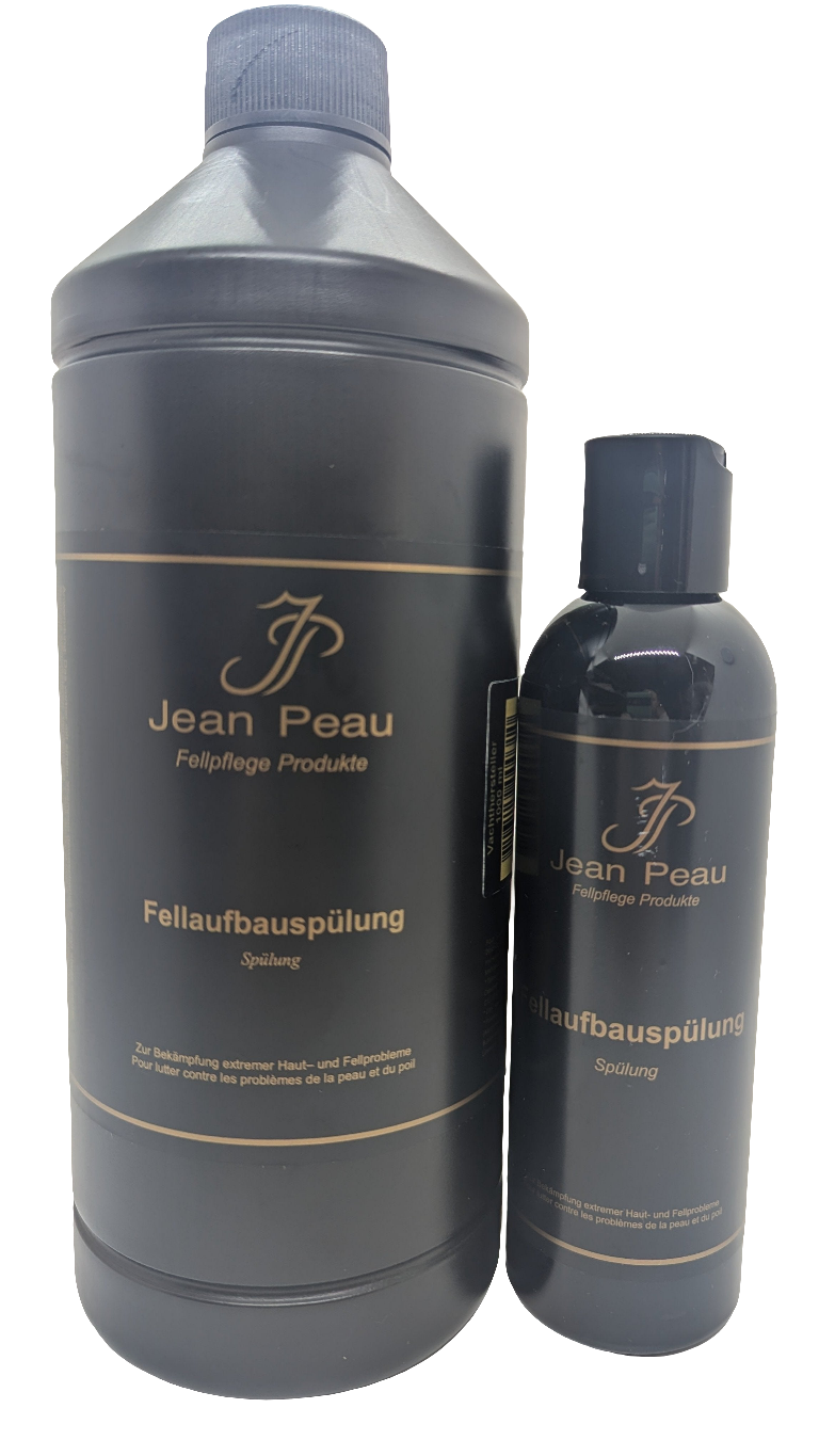 Jean Peau Fellaufbauspülung Hautprobleme Fellprobleme Katzenpflege Hundepflege