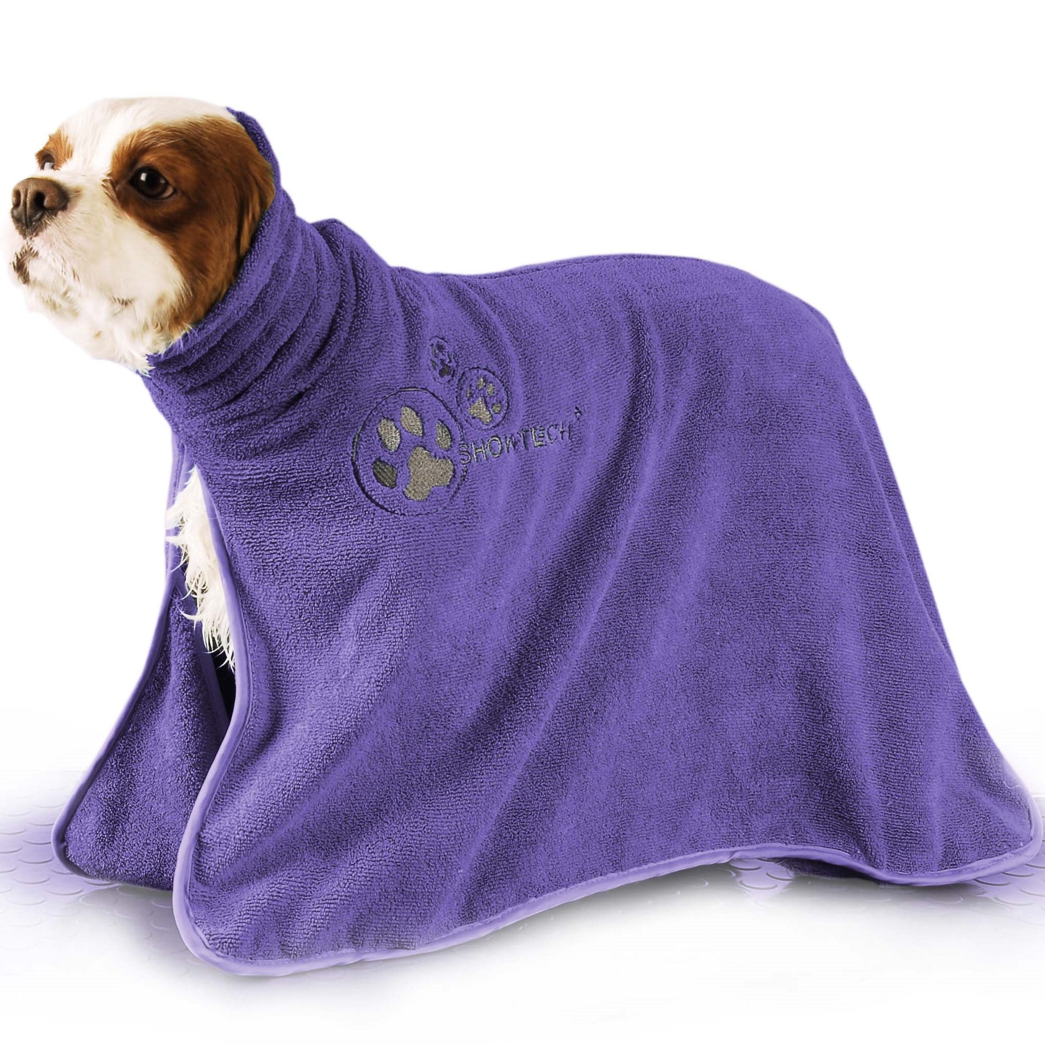 Show Tech+ Dry Dude Bathrobe, Haustierbademantel, Hundebademantel aus hochwertiger Mikrofaser