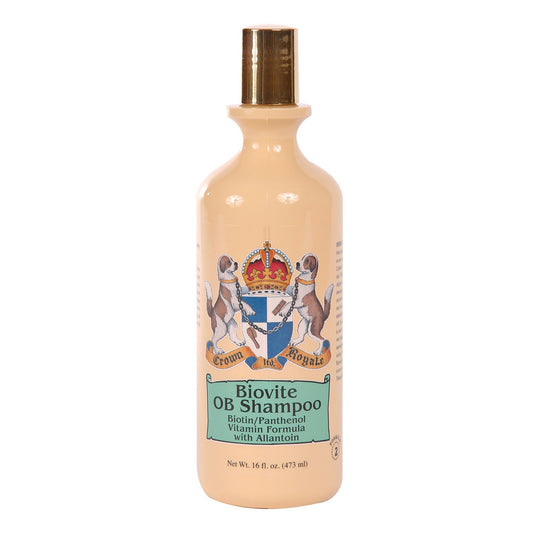 Crown Royale Biovite OB Shampoo #2 für mittlere Felldichte, Pflegeshampoo, Pet-Shampoo, 473 ml