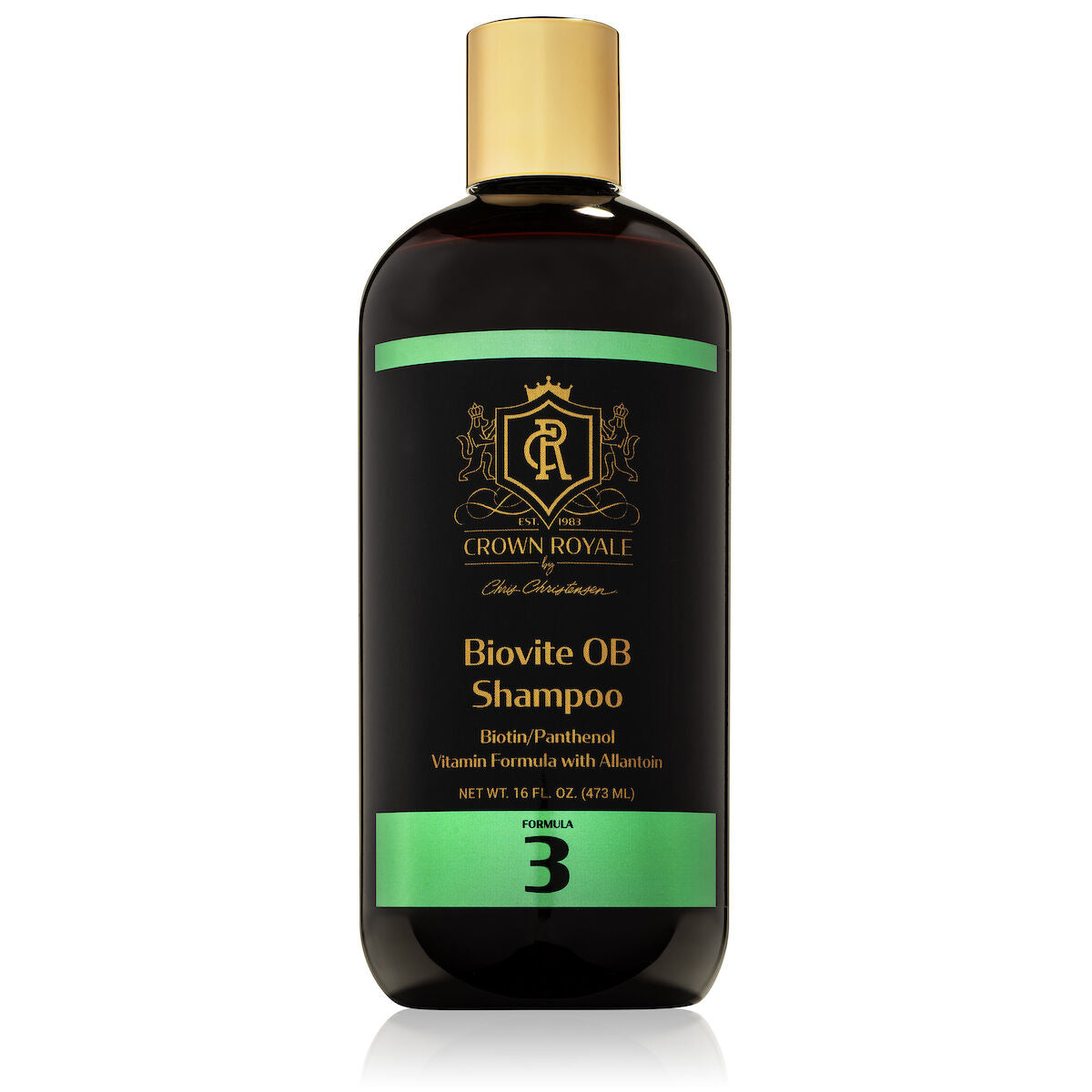 Crown Royale Biovite OB Shampoo #3 für festes dichtes Fell, Pflegeshampoo, Pet-Shampoo