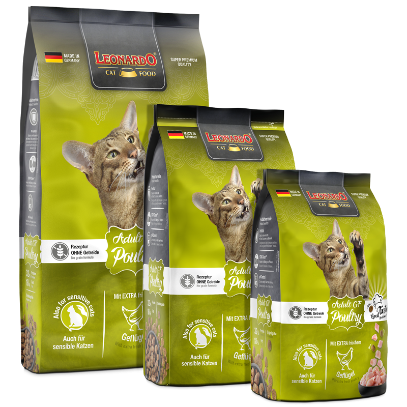 Leonardo Trockenfutter Adult GF Poultry, Geflügel