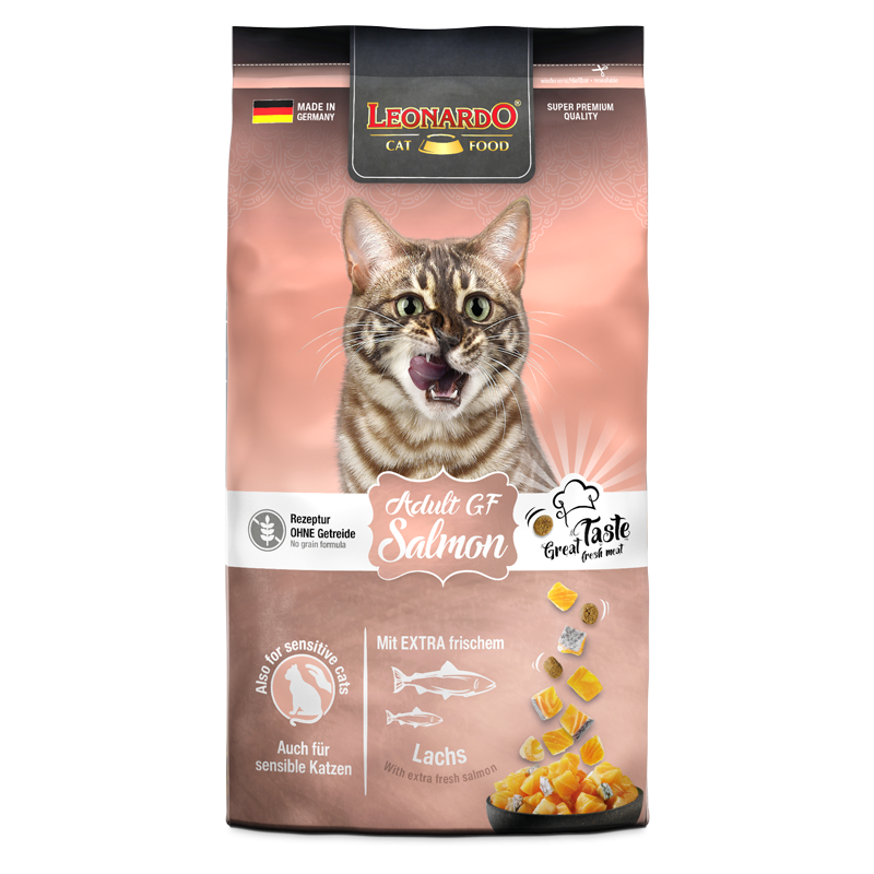 Leonardo Trockenfutter Adult GF Salmon, Lachs