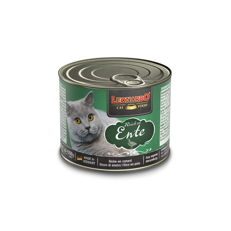 LEONARDO® Quality Selection - Dosen Nassfutter Katzenfutter 200 gramm