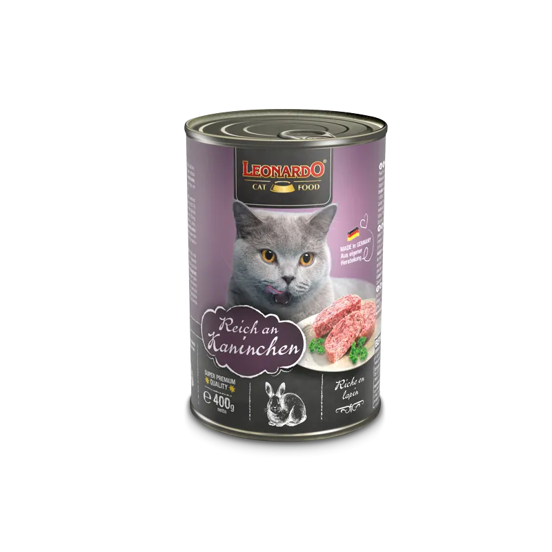 LEONARDO® Quality Selection - Dosen Nassfutter Katzenfutter 400 gramm